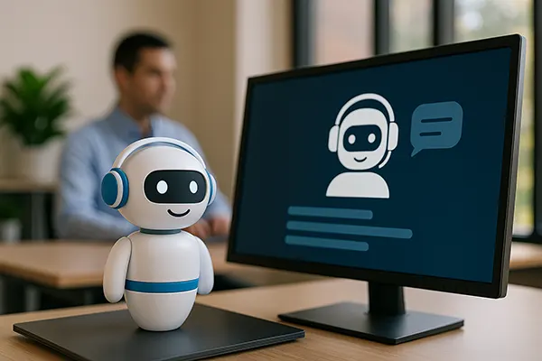Chatbot intelligente moderno
