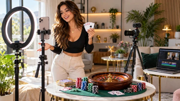Streamer independiente de casino